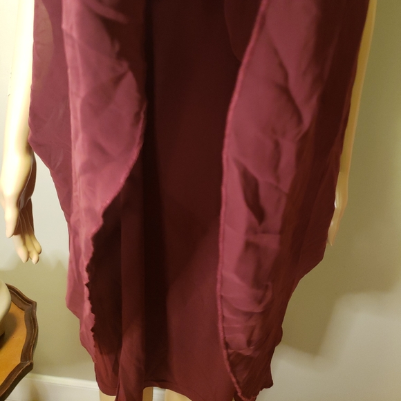 Body Flirt Burgundy Extra Large Dress - Picture 7 of 10